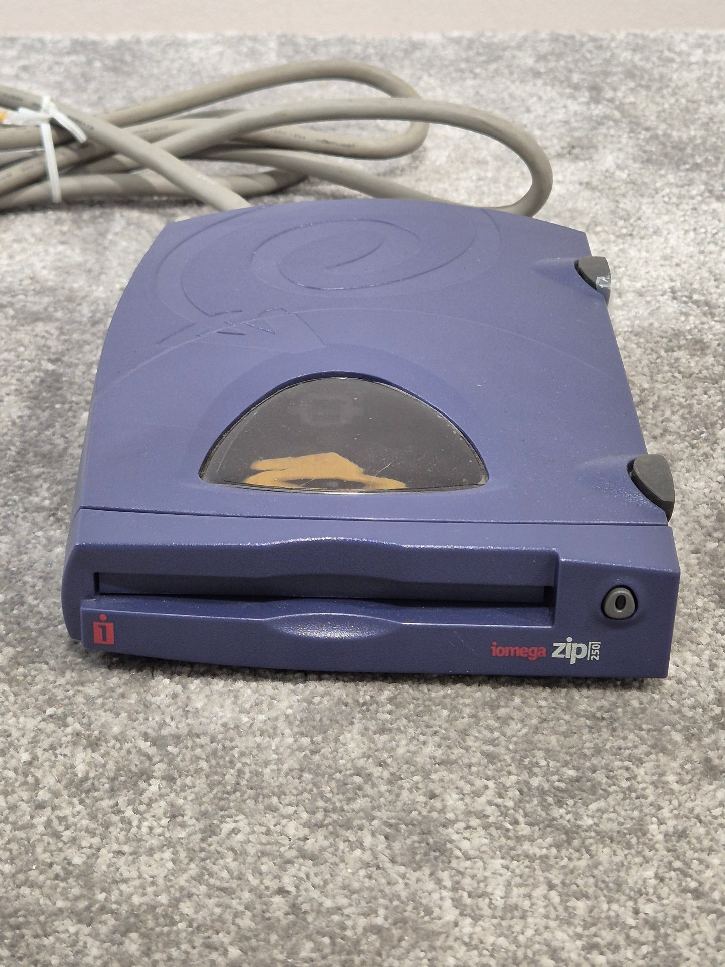 Iomega ZIP 250 and ZIP 100 - External Hard Drive - Spares or Repair w/ Parallel Cable