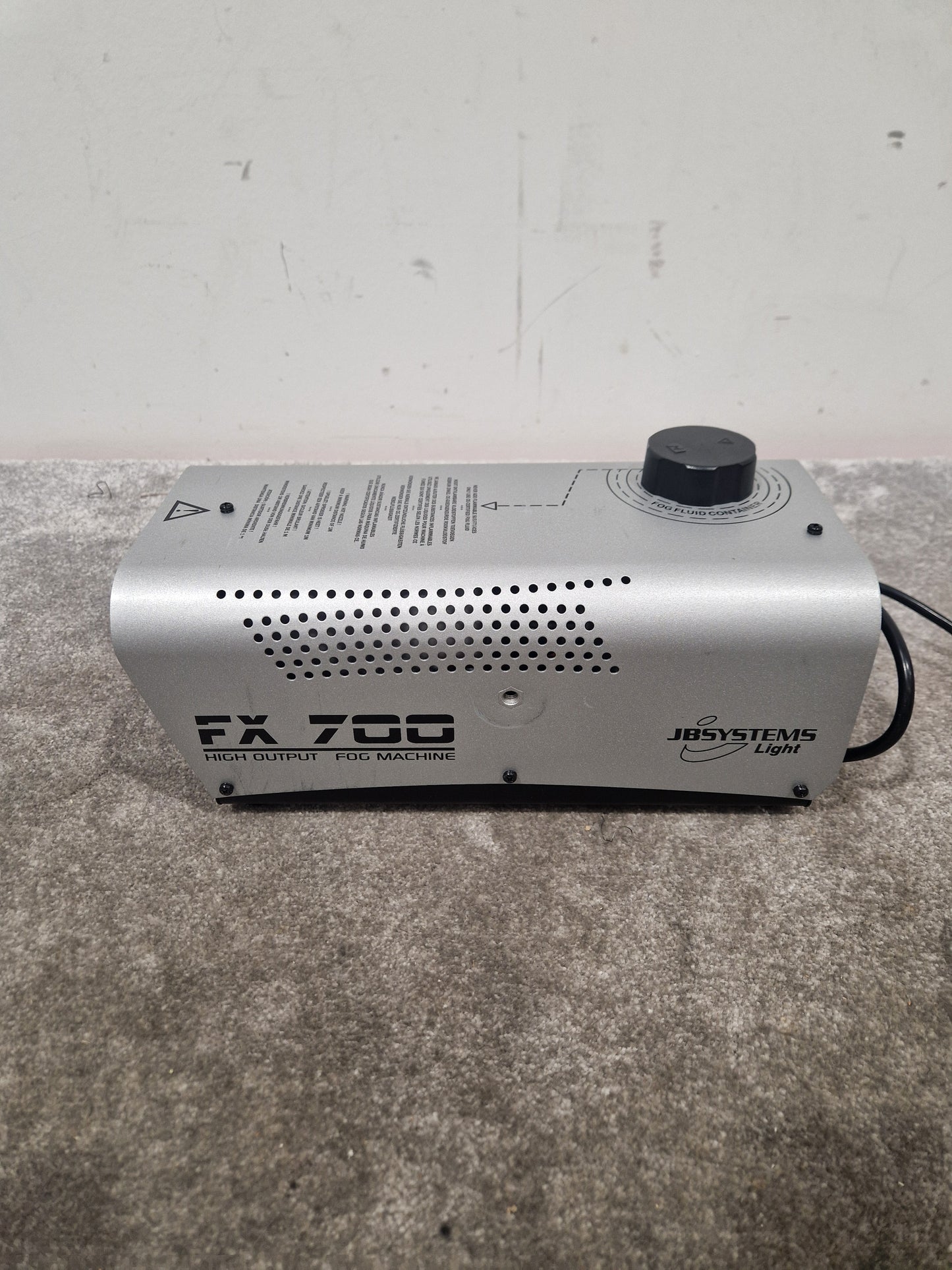 Jbsystems FX700 Fog Machine - High Output, Remote Control - Excellent w/ Original Box
