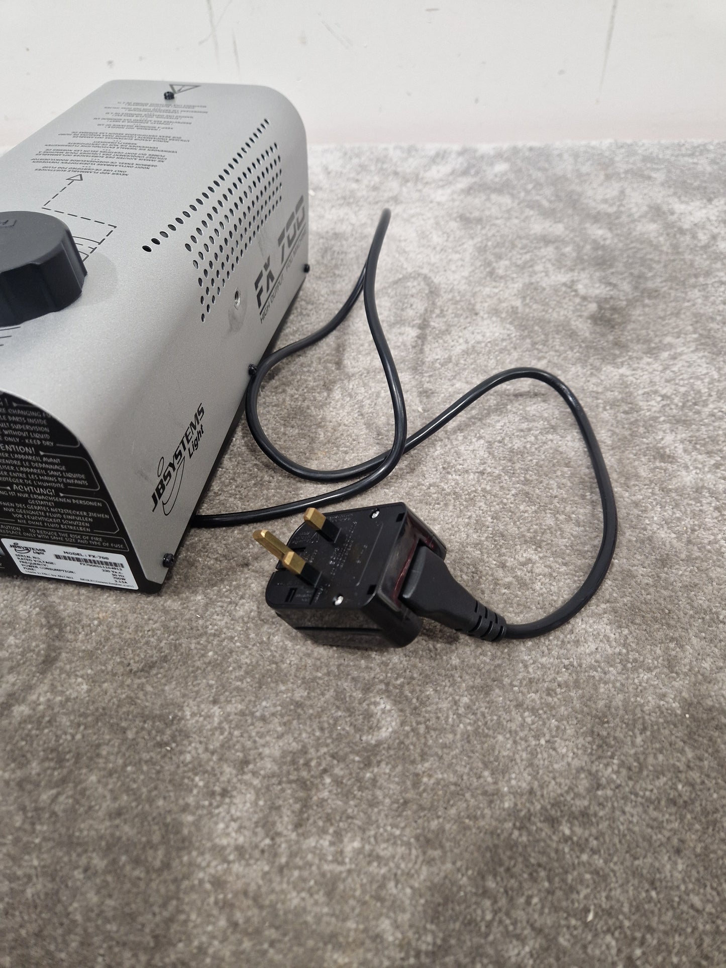 Jbsystems FX700 Fog Machine - High Output, Remote Control - Excellent w/ Original Box