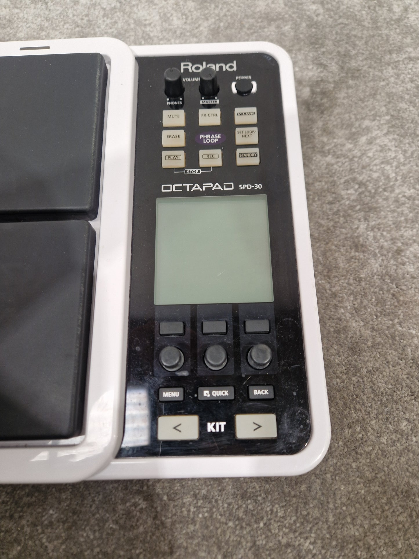 Roland Octapad Spd-30 Electronic Drum Pad - Versatile Performance, 99 Kits - Very Good w/ Power Supply
