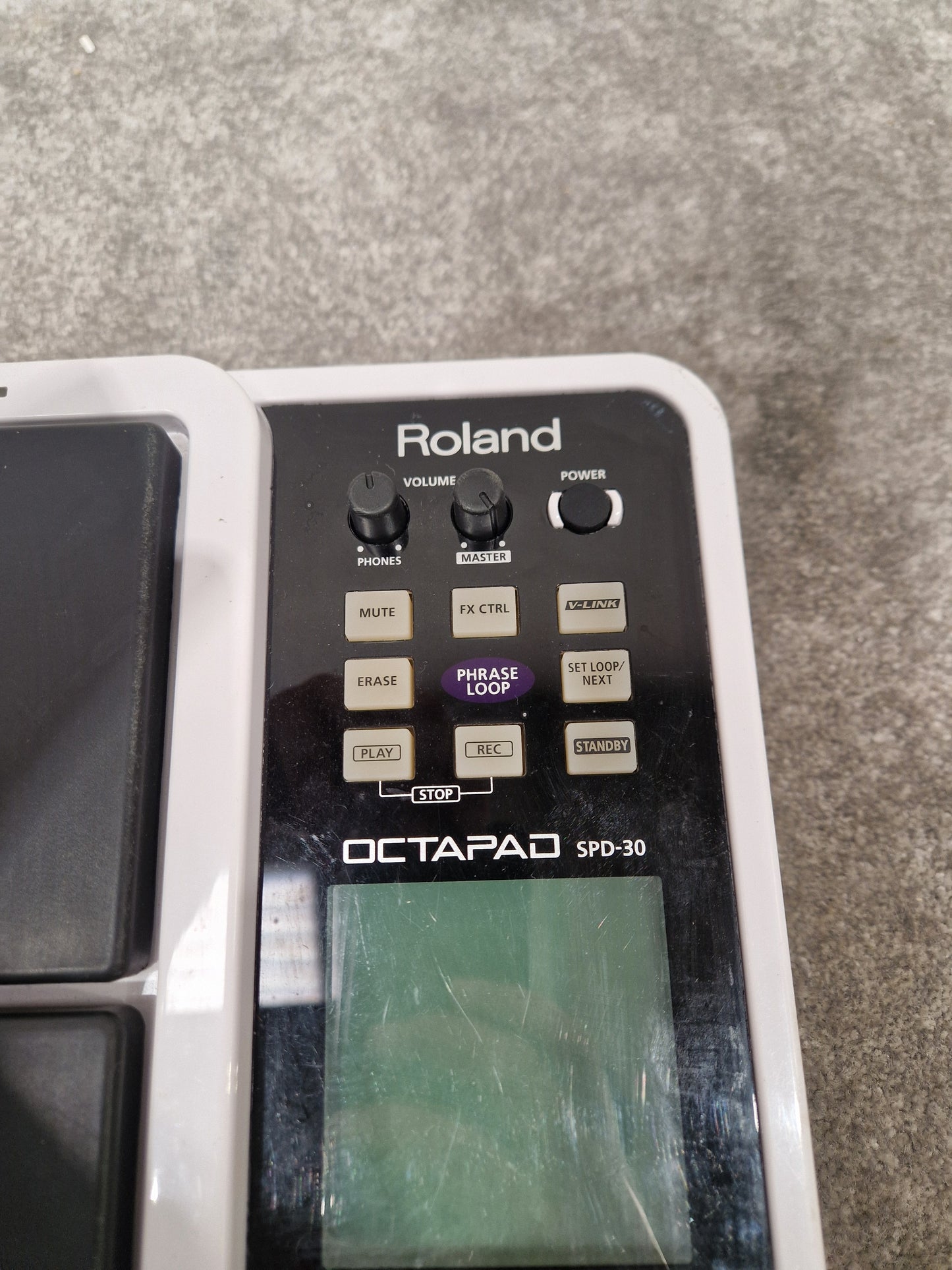 Roland Octapad Spd-30 Electronic Drum Pad - Versatile Performance, 99 Kits - Very Good w/ Power Supply