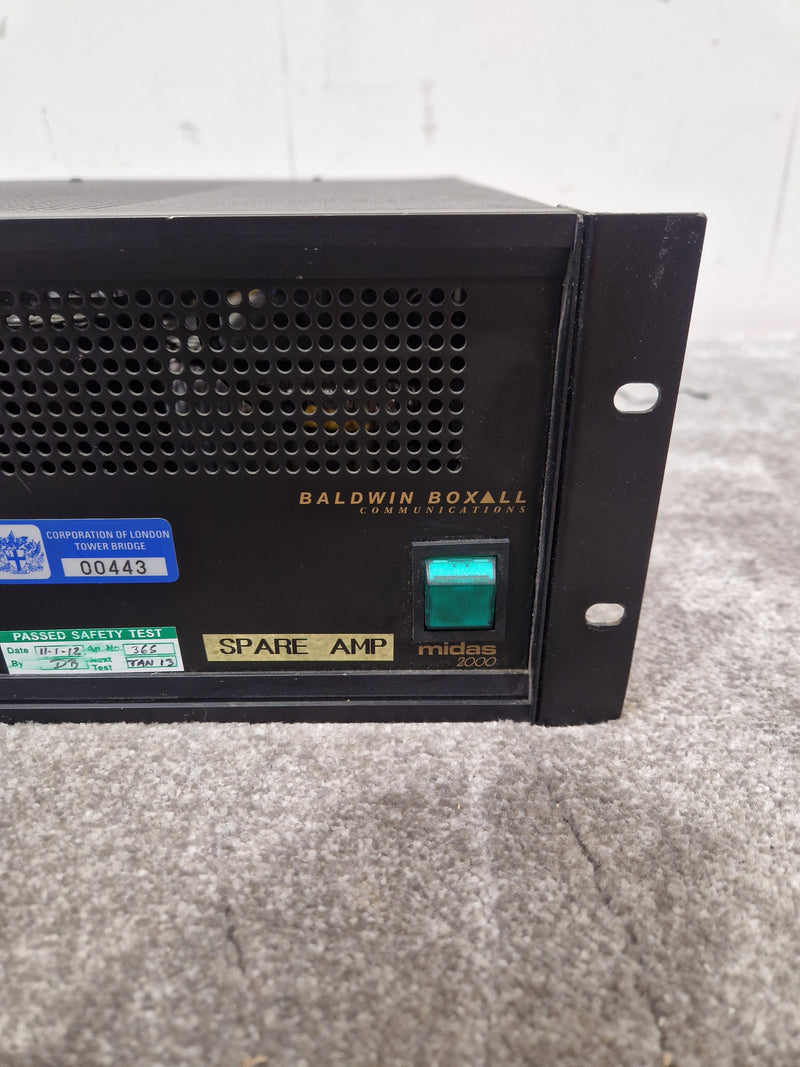 Baldwin Boxall Midas 2000 Amplifier - 2 Channels, Reverb - Fair - image 6