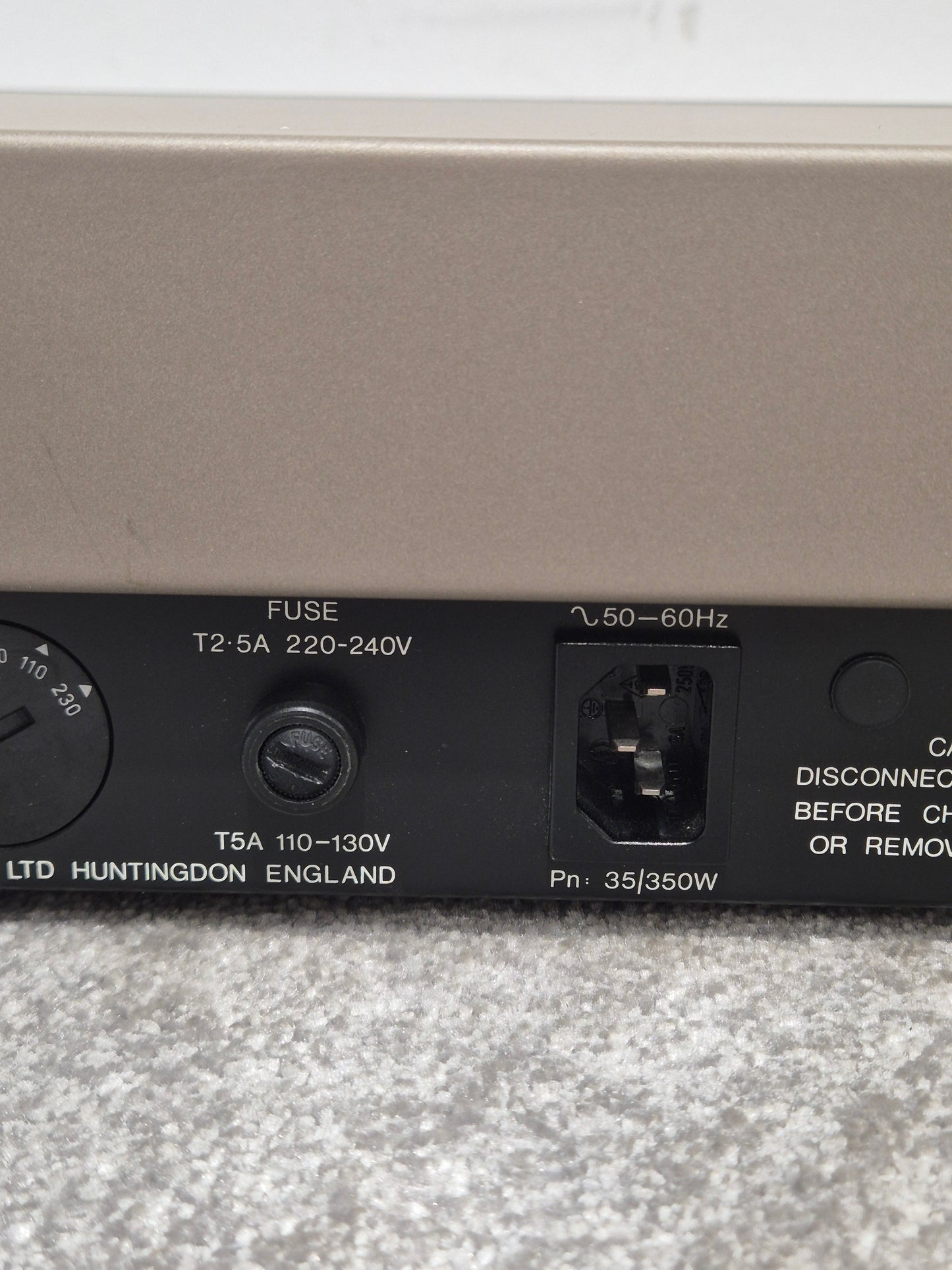 Quad 405-2 Amplifier - 150W Power, Class-A Design - Excellent w/ Power Supply