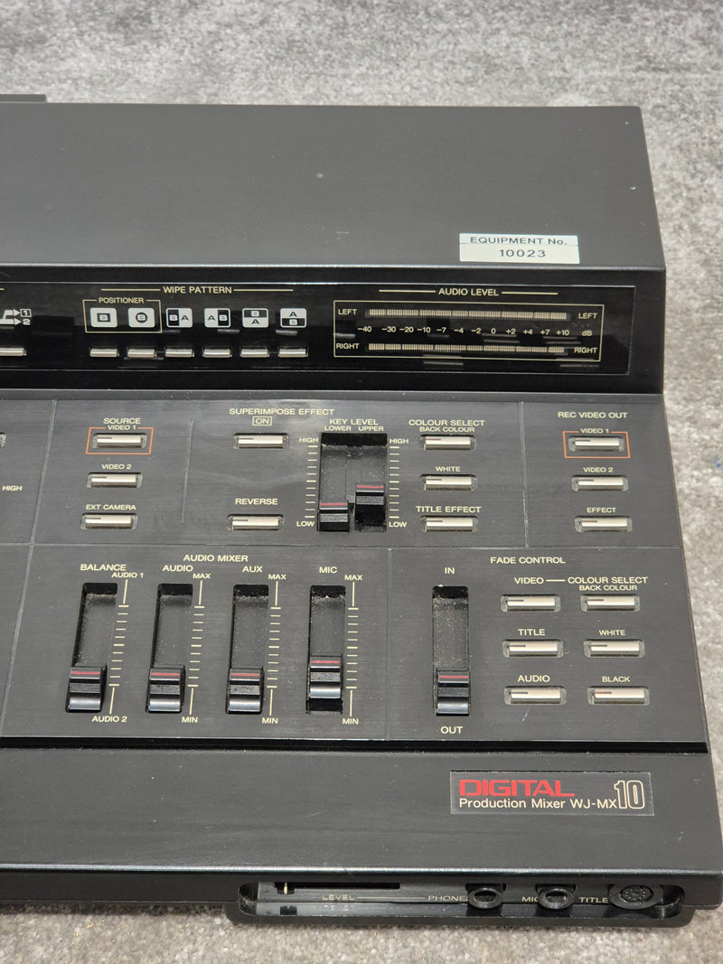 Panasonic WJ-MX10 Digital Production Mixer - Multi-Track Recording, Audio Mixing - Very Good w/ Power Supply & Hard Cas - image 3