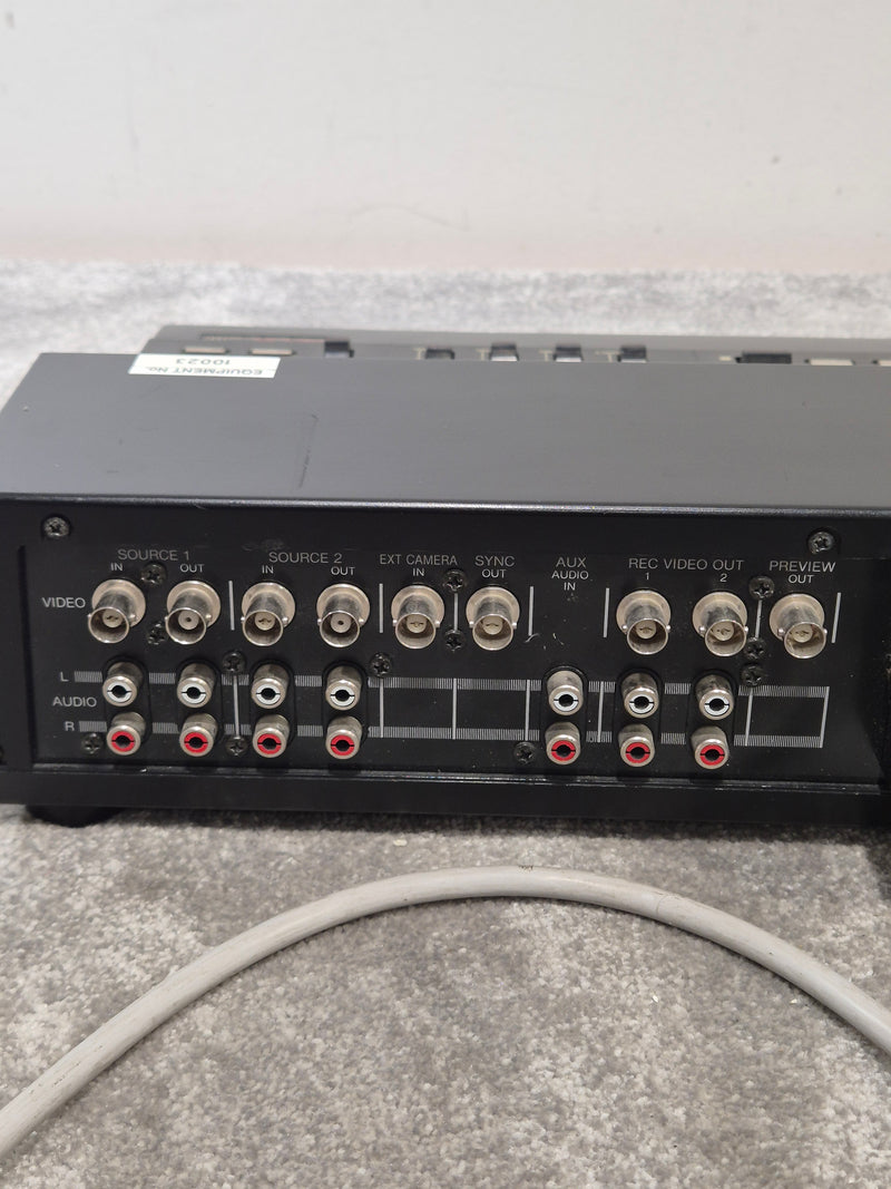Panasonic WJ-MX10 Digital Production Mixer - Multi-Track Recording, Audio Mixing - Very Good w/ Power Supply & Hard Cas - image 9