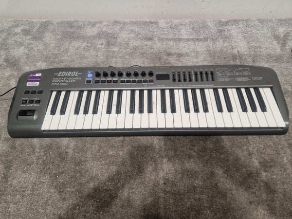 Edirol Pcr-m50 Keyboard - 49-Key MIDI Controller, USB Powered - Spares or Repair