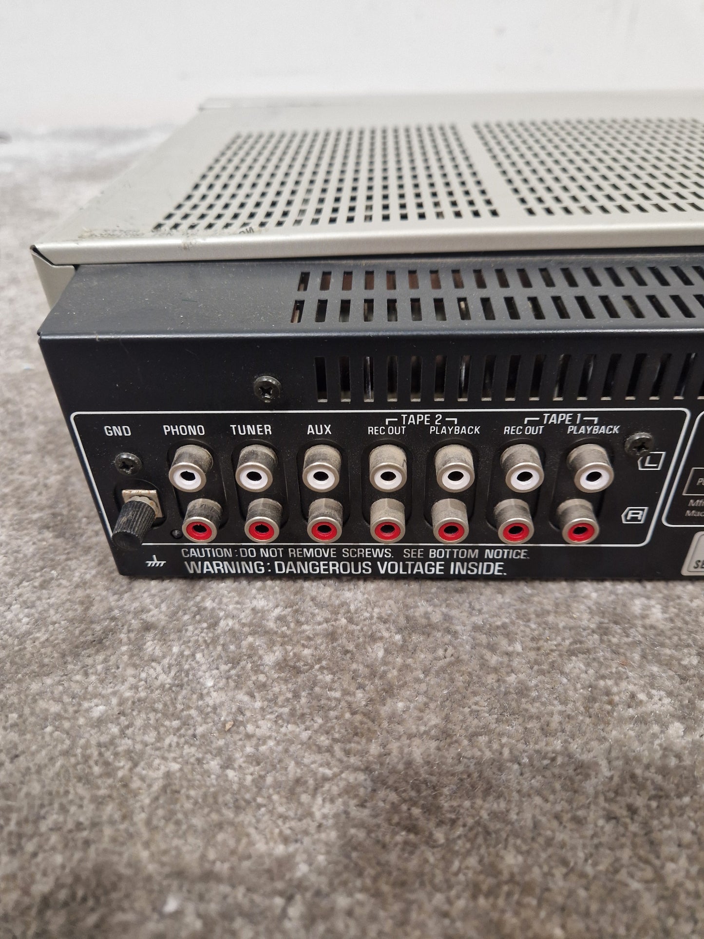 Technics SU-Z45 - Integrated Vintage Stereo Amplifier - Good w/ Power Supply