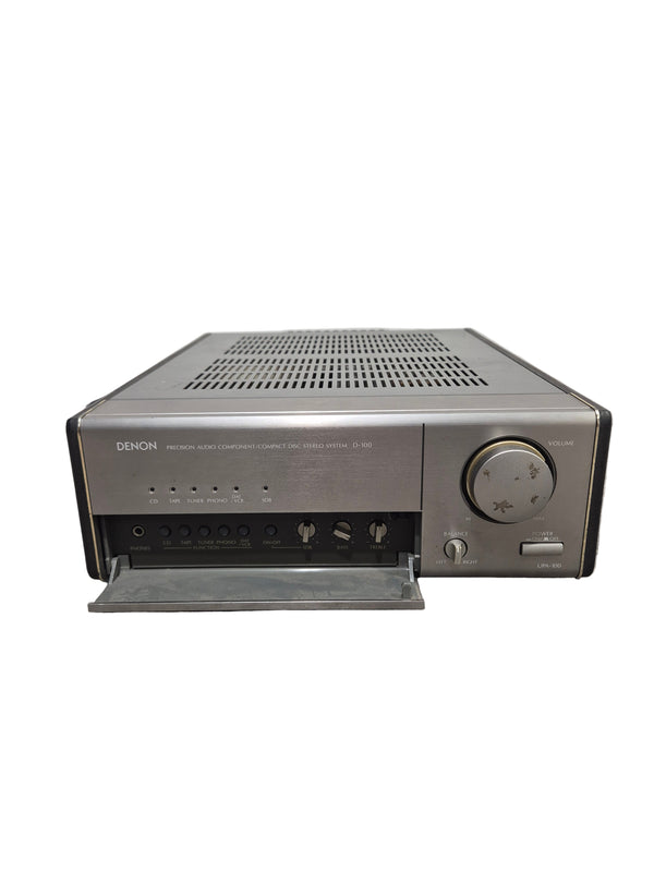 Denon UPA-100 – Compact Stereo Hi-Fi Amplifier – Good w/ Power Supply