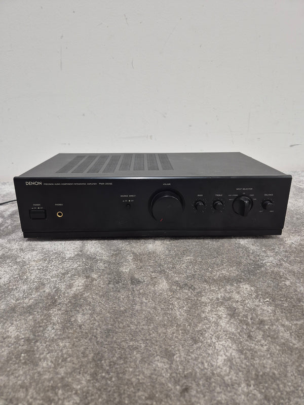 Denon PMA-250SE – Stereo Hi-Fi Amplifier – Very Good w/ Power Supply
