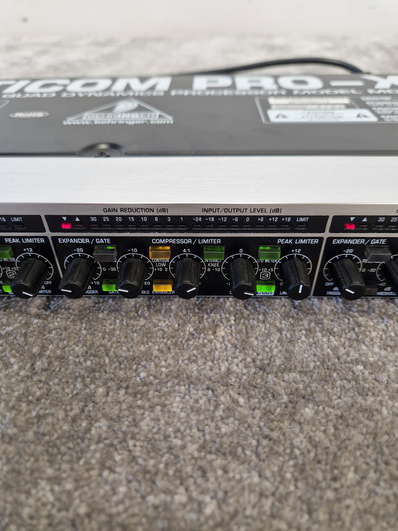 Behringer Multicom PRO-XL Processor MDX4600 - Dynamic Range Processor - Excellent - image 9