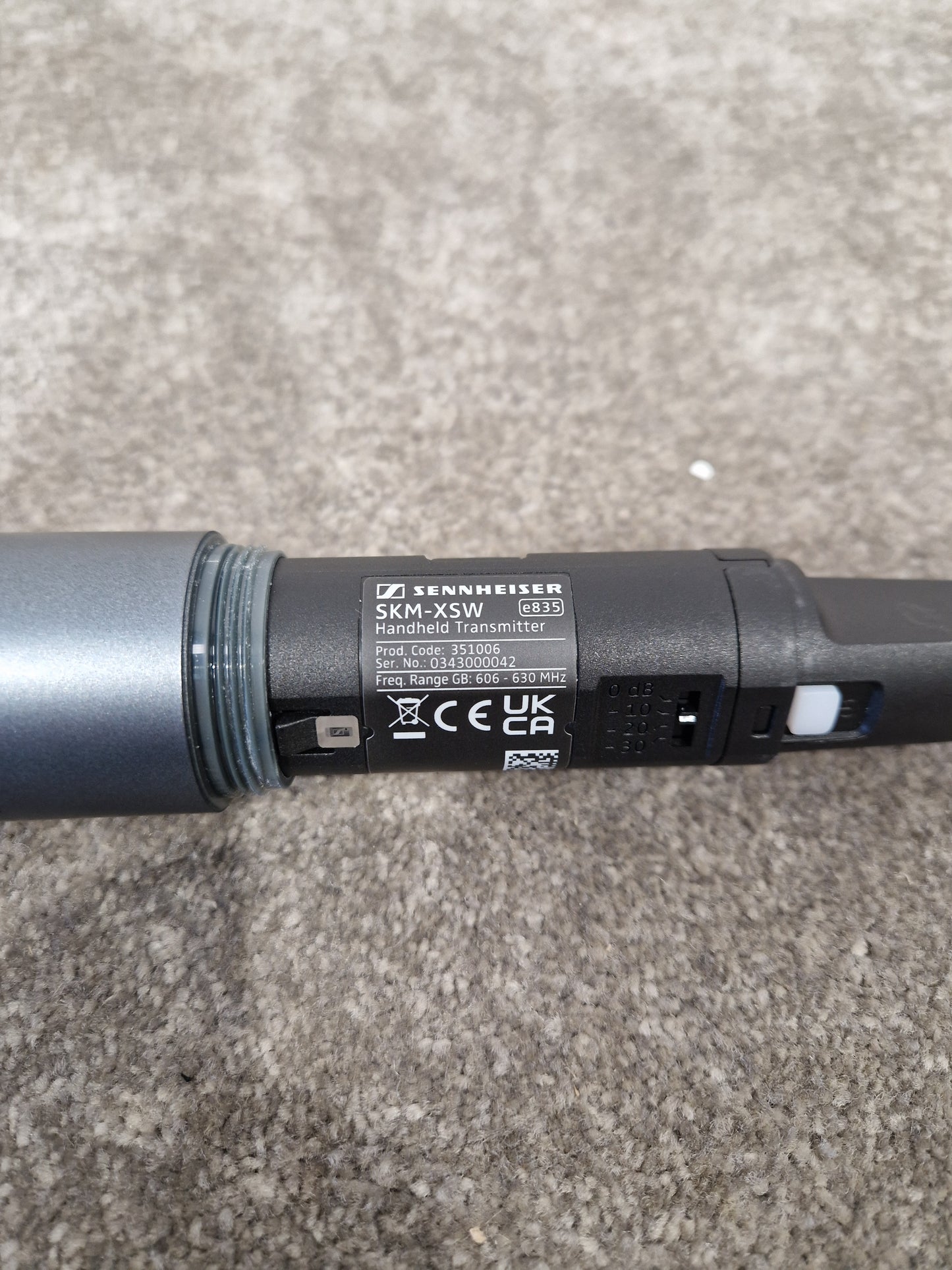 Sennheiser Ekm-xsw - Wireless Microphone 618 200Mhz - Excellent