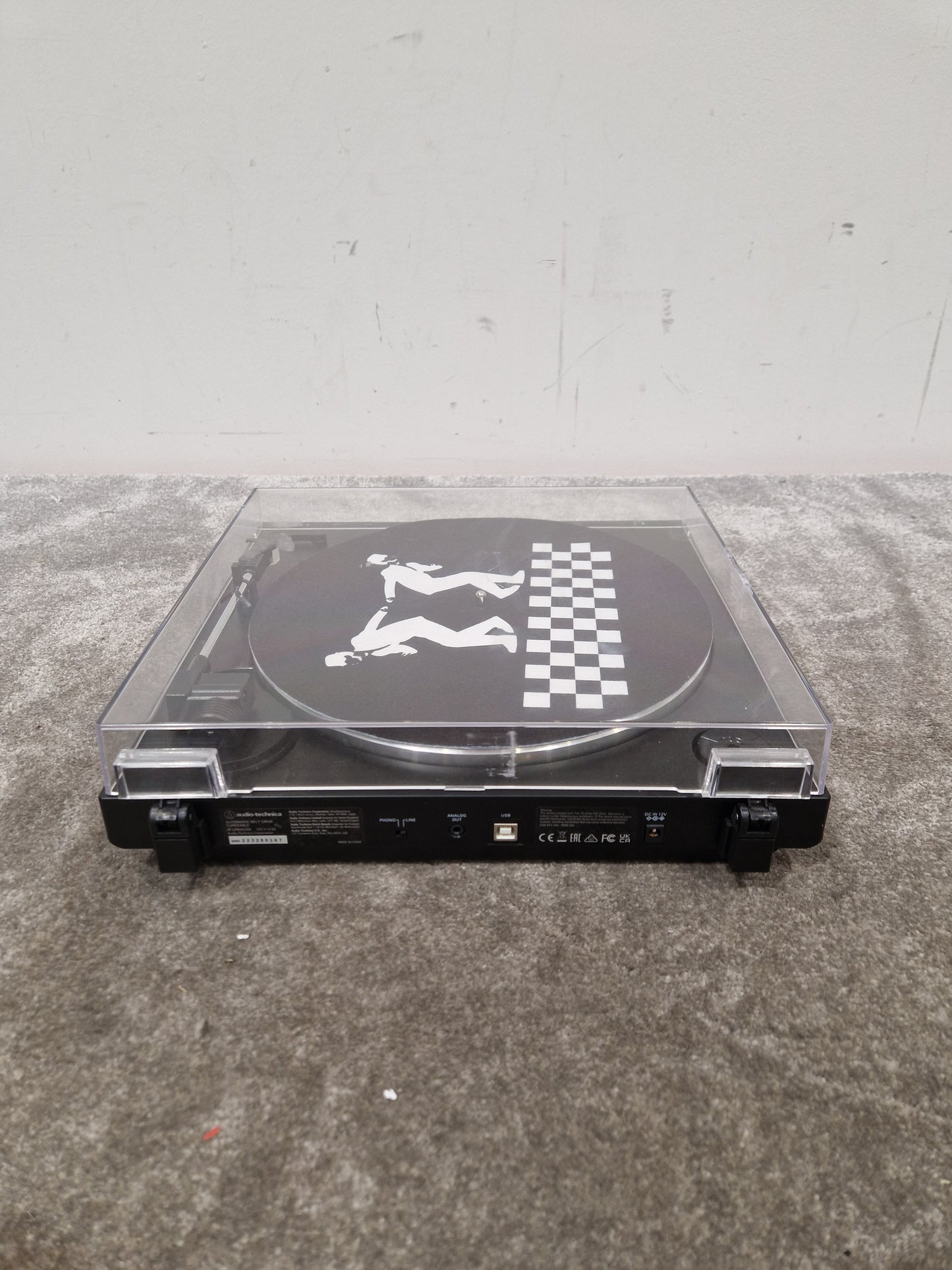 Audio-Technica AT-LP60XYSB – Fully Automatic Belt-Drive Turntable – Very Good w/ Slip Mat