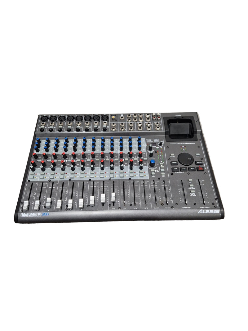 Alesis IMultiMix 16USB Mixing Desk - 16-Channel USB Interface - Good - image 1