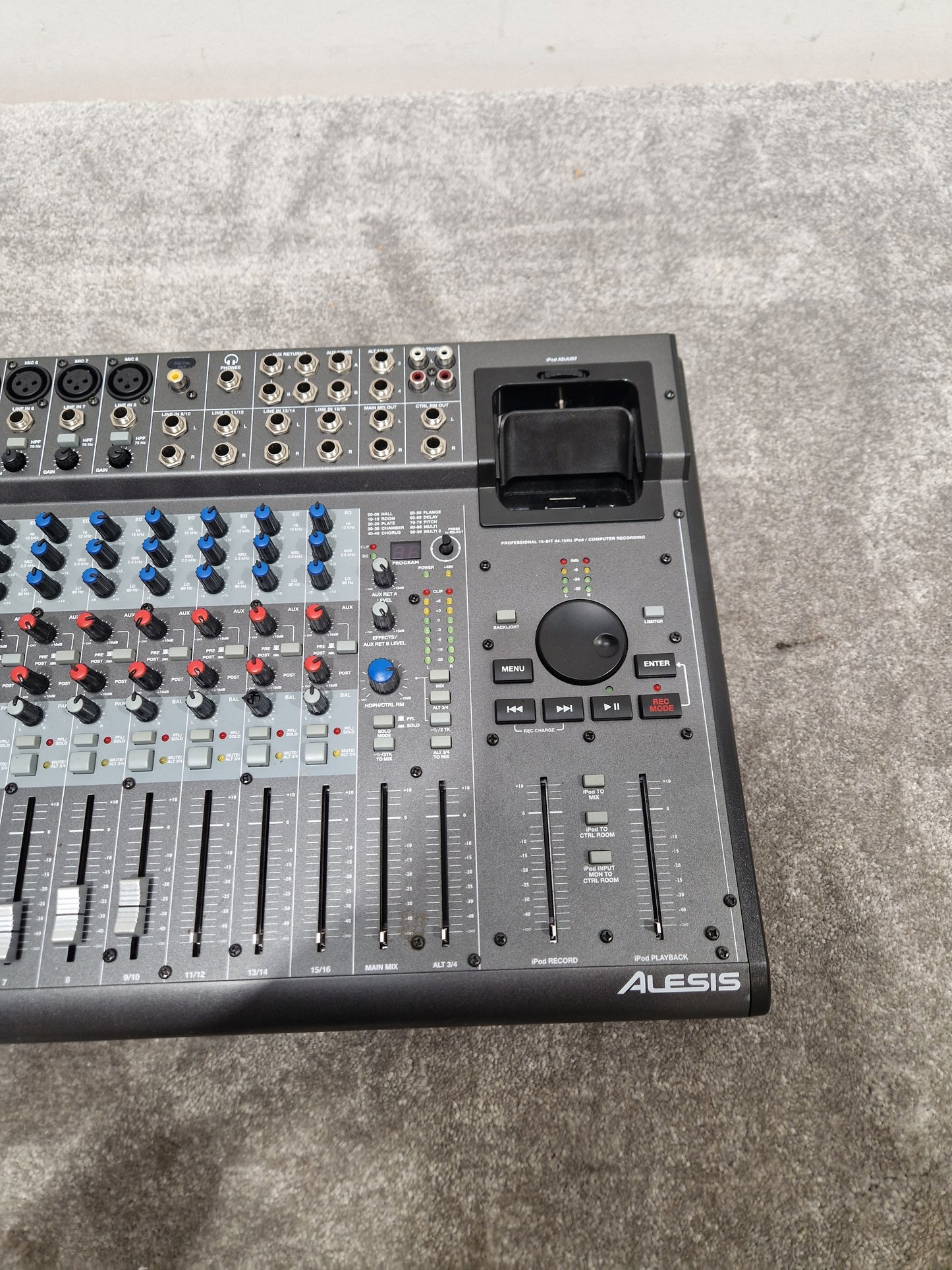 Alesis IMultiMix 16USB Mixing Desk - 16-Channel Mixer - Excellent
