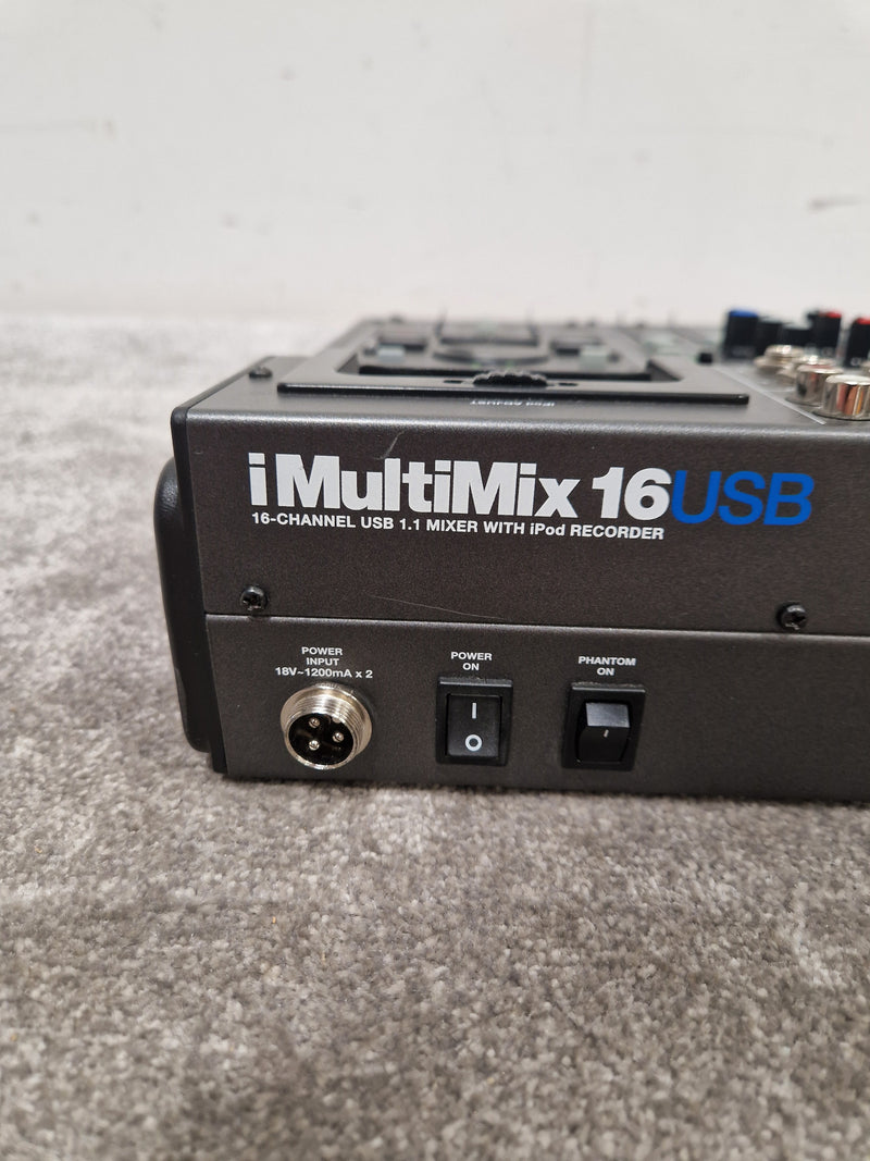 Alesis IMultiMix 16USB Mixing Desk - 16-Channel USB Interface - Good - image 6