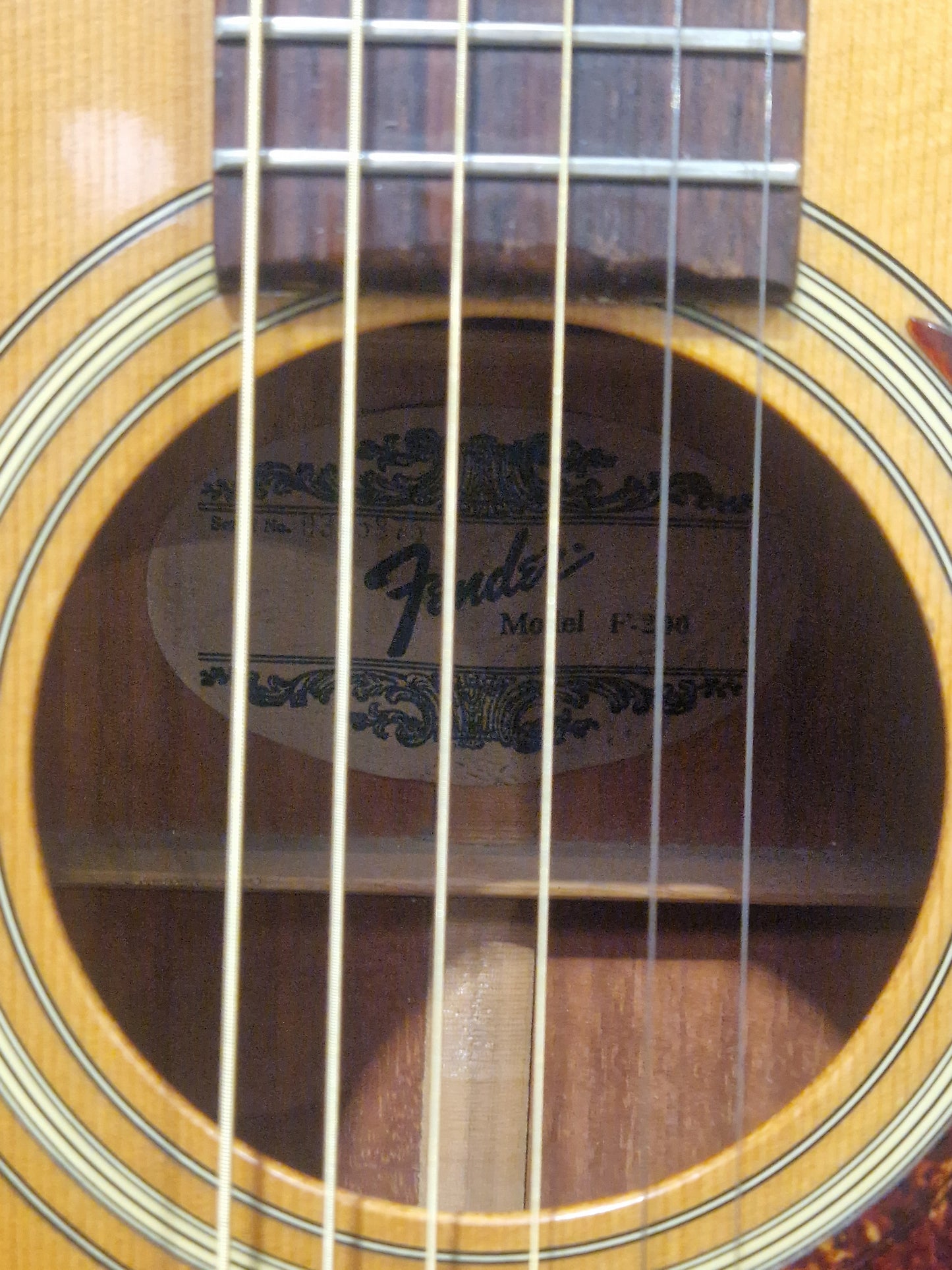 Fender F-200 - Acoustic Guitar - Very Good