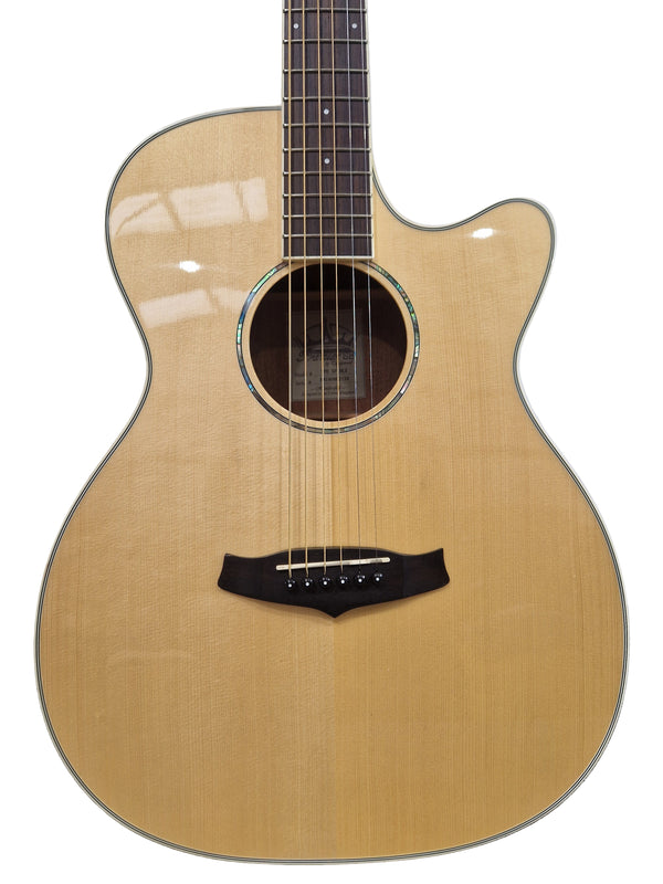 Tanglewood Tpe SF-DLX - Deluxe Electro-Acoustic Guitar - Excellent w/ Hard Case