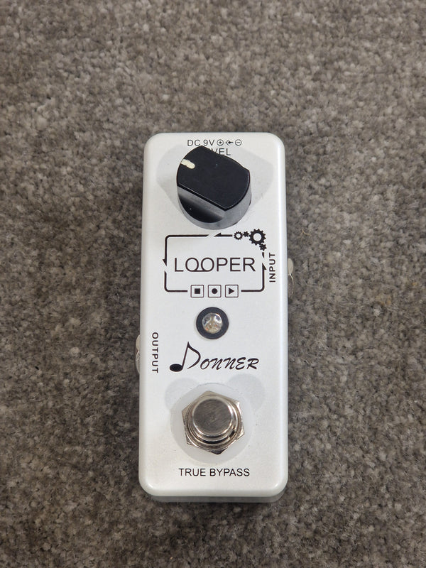 Donner Looper Mini Pedal - Compact Looping Solution - Excellent w/ Original Box
