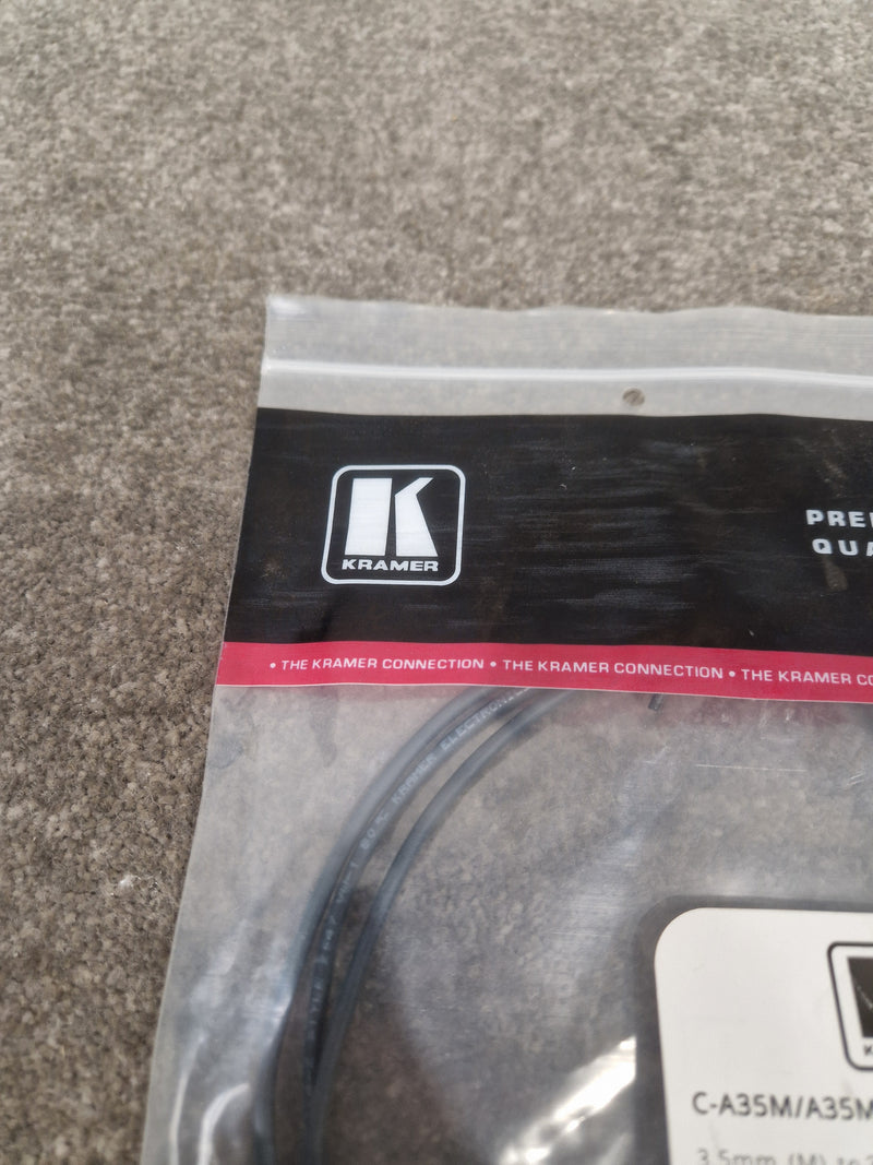 Kramer 3.5mm TO 3.5mm Cable 3FT - Premium Audio Connection - Excellent w/ Original packaging - image 5