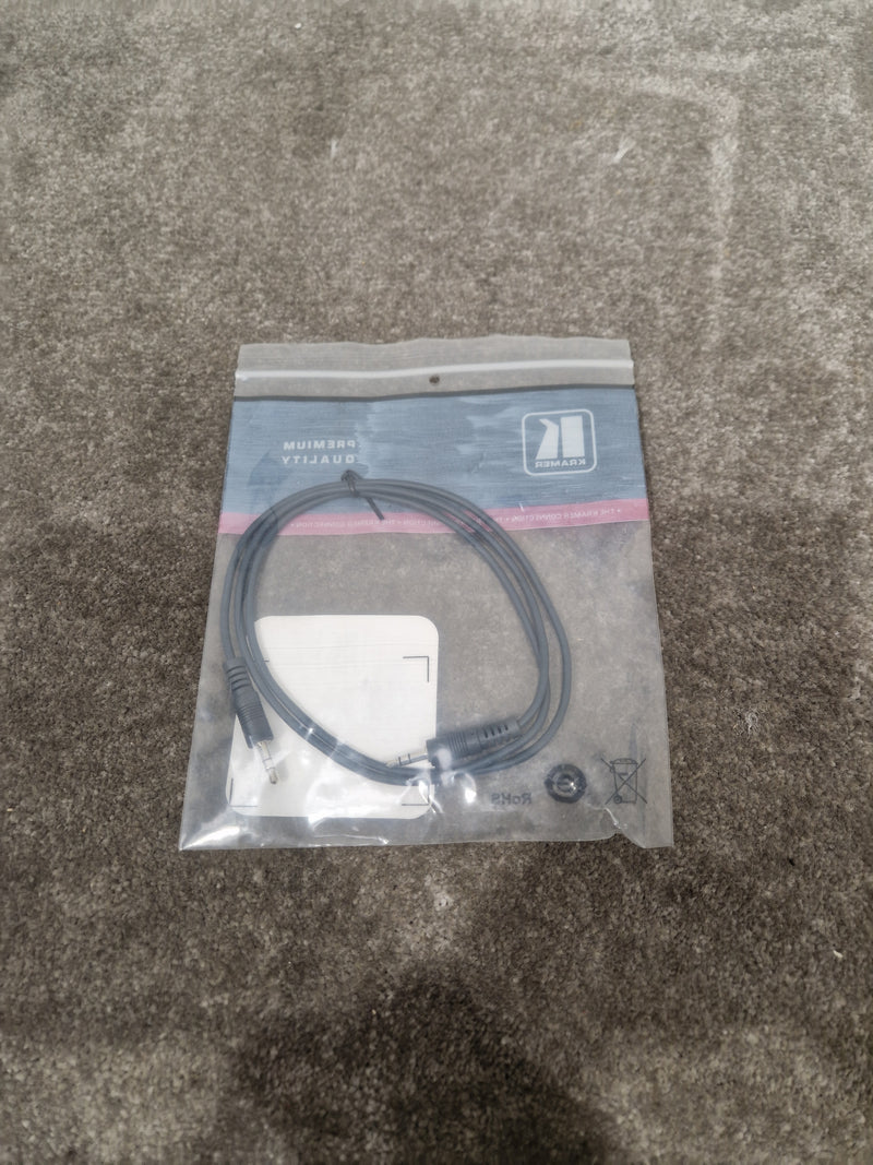 Kramer 3.5mm TO 3.5mm Cable 3FT - Premium Audio Connection - Excellent w/ Original packaging - image 6
