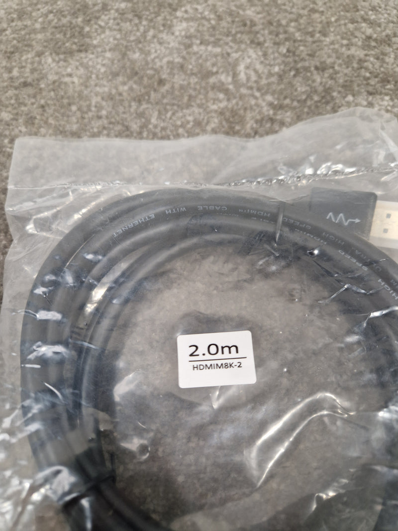 2M HDMI Cable - High-Speed Data Transfer - Excellent w/ Original Packaging - image 2