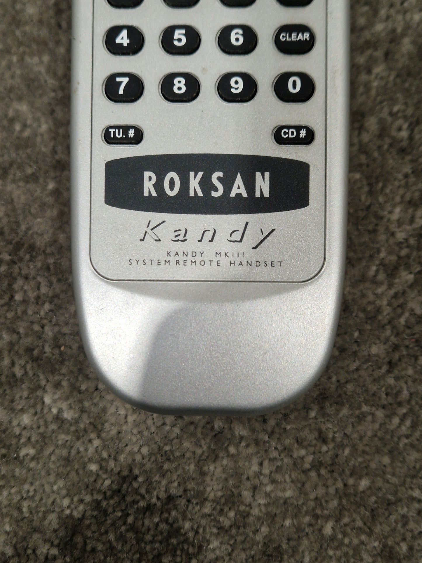 Roksan Kandy MK3 Remote Control - Audio System Compatibility - Excellent