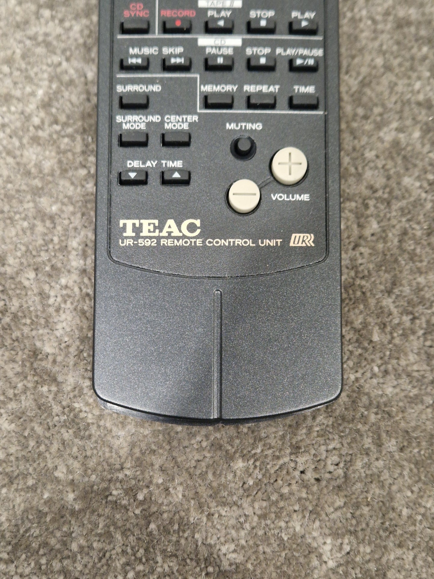 Teac UR592 Remote Control - Home Audio Unit - Excellent