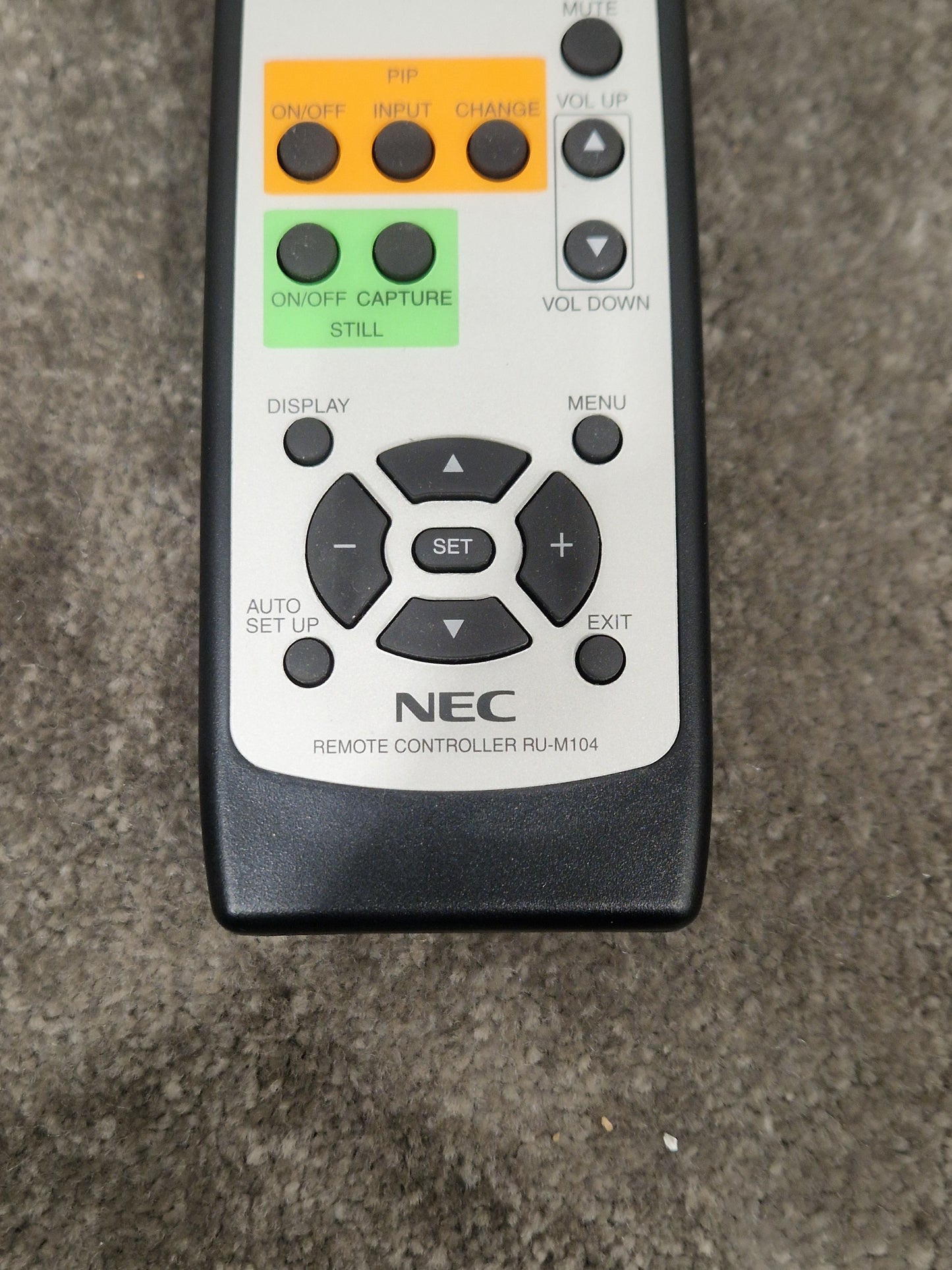 NEC RU-M104 Remote Control - Versatile Multi-Device Control - Excellent