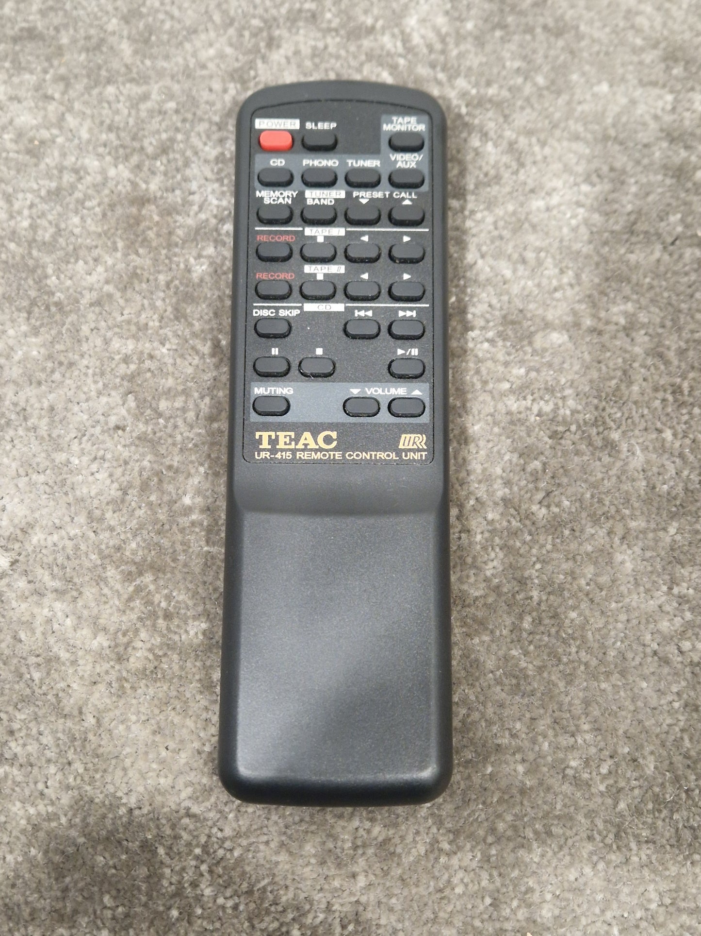 Teac UR-415 Remote For Hifi Setup - Versatile Remote Control - Very Good