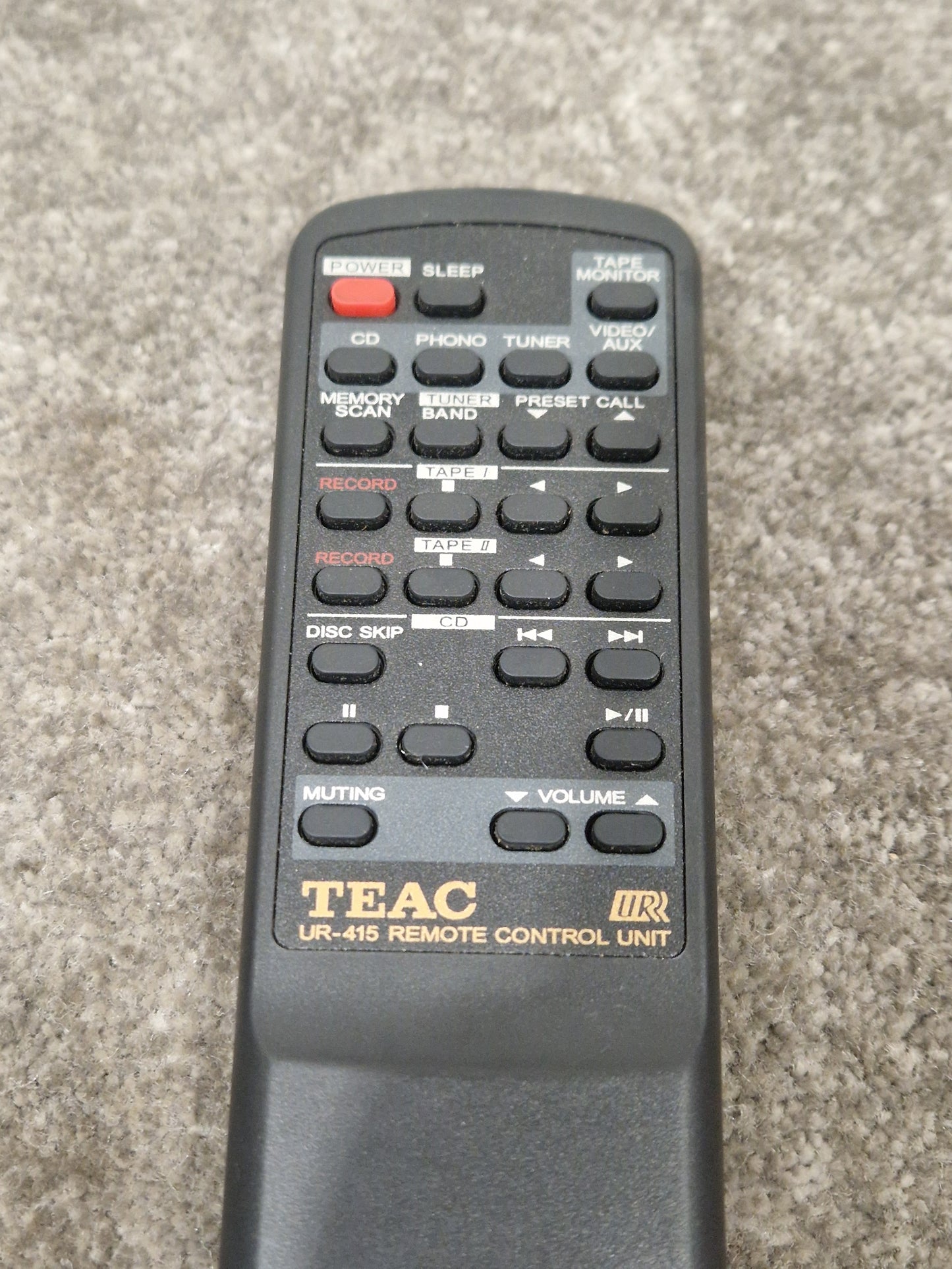 Teac UR-415 Remote For Hifi Setup - Versatile Remote Control - Very Good