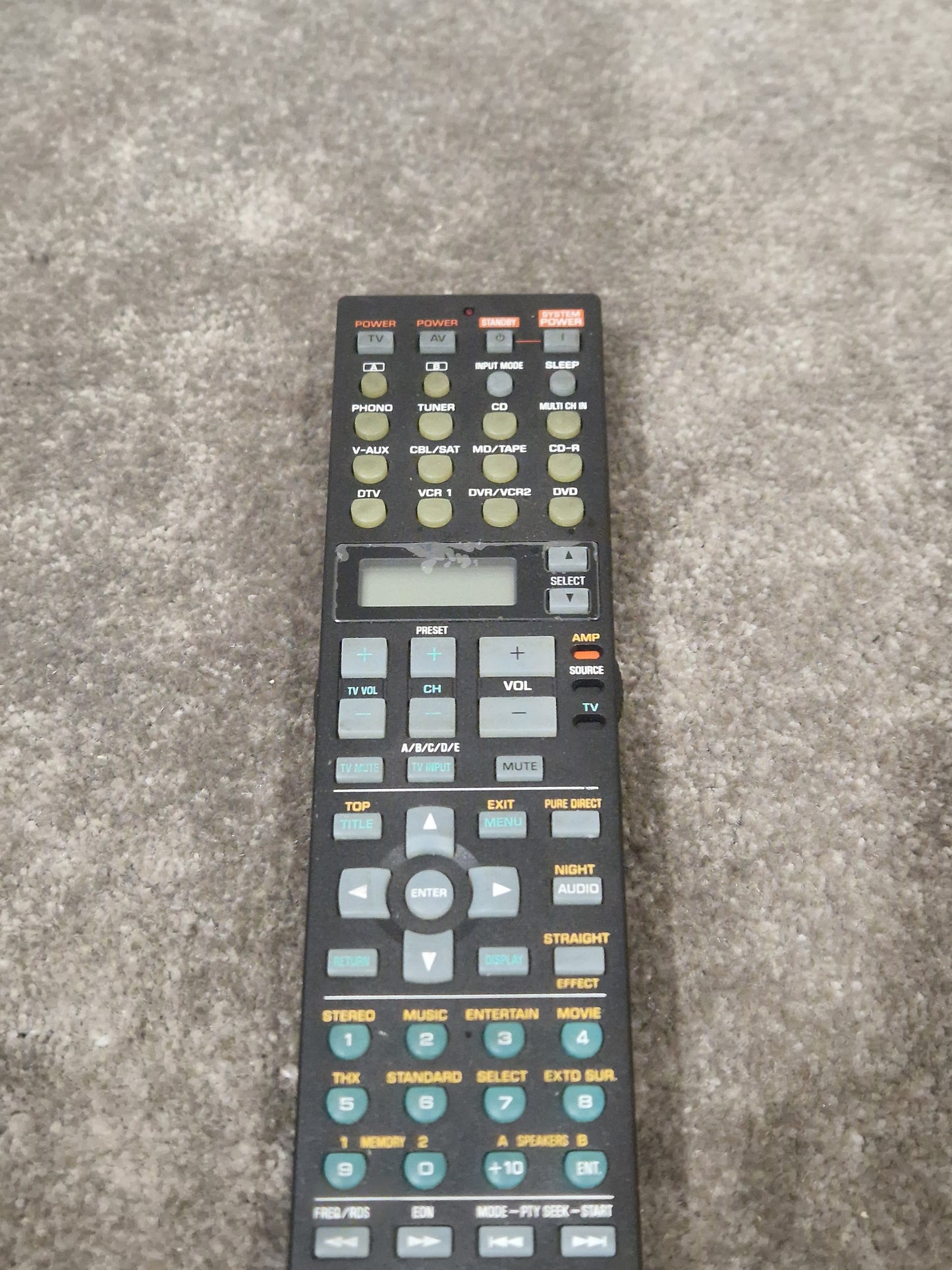 Yamaha RAV353 Remote Control - Universal Device Compatibility - Excellent