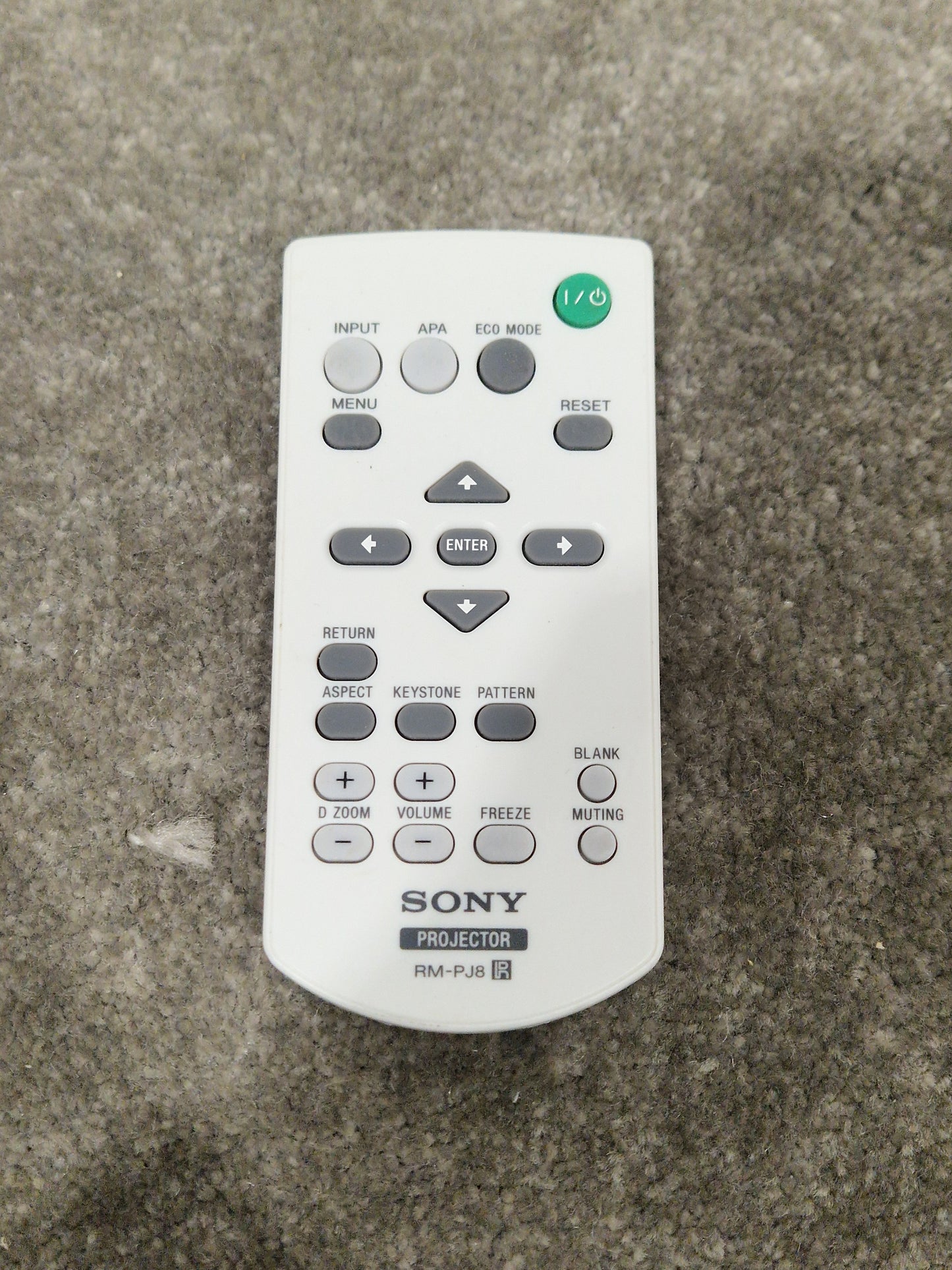 Sony RM-PJ8 Remote For Projector - Compact Control Device - Excellent