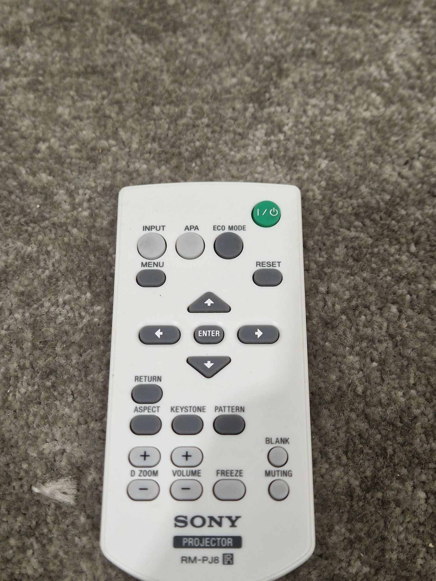 Sony RM-PJ8 Remote For Projector - Compact Control Device - Excellent