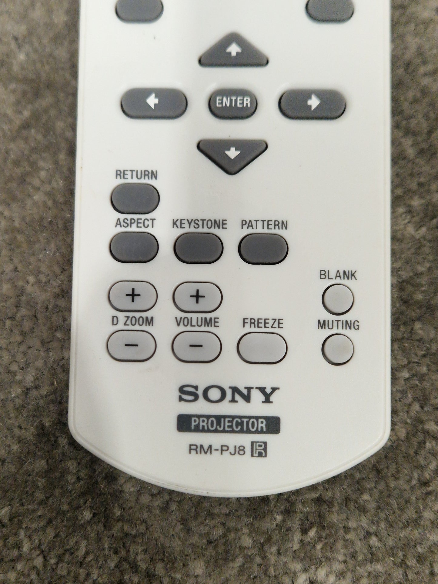 Sony RM-PJ8 Remote For Projector - Compact Control Device - Excellent