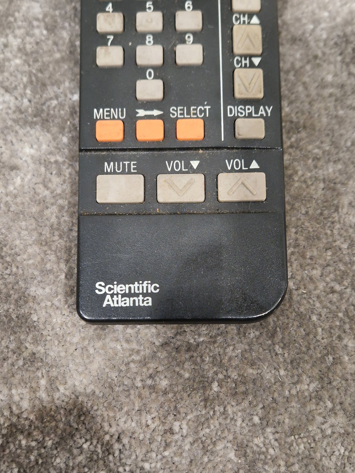 Scientific Atlanta Remote For Satellite TV - User-Friendly Design - Very Good