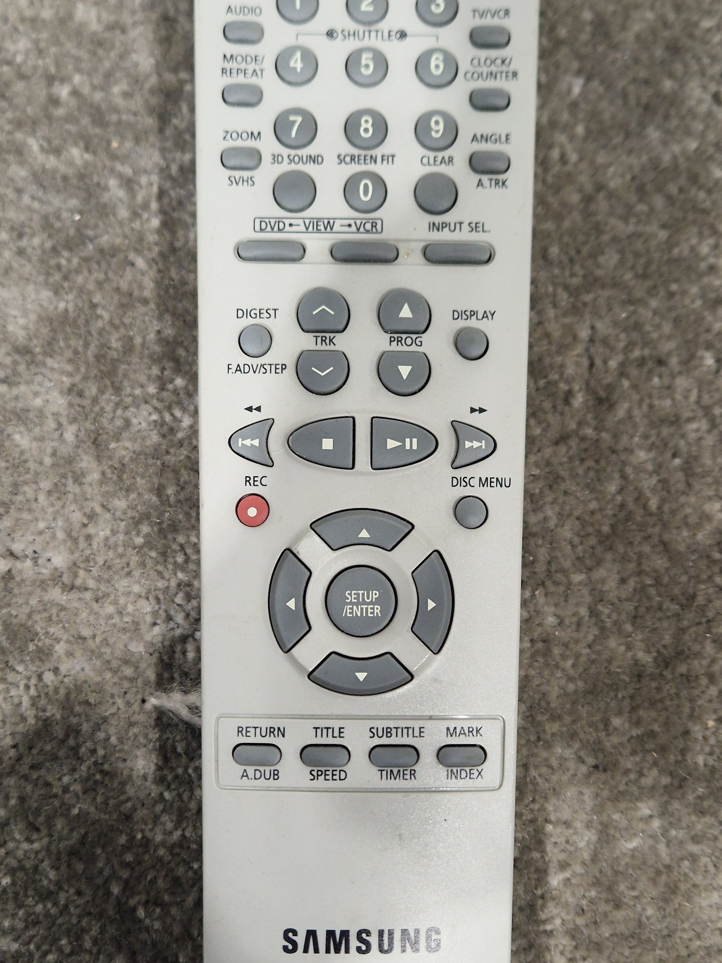 Samsung DVD Player Remote 00002A - Replacement Controller - Excellent