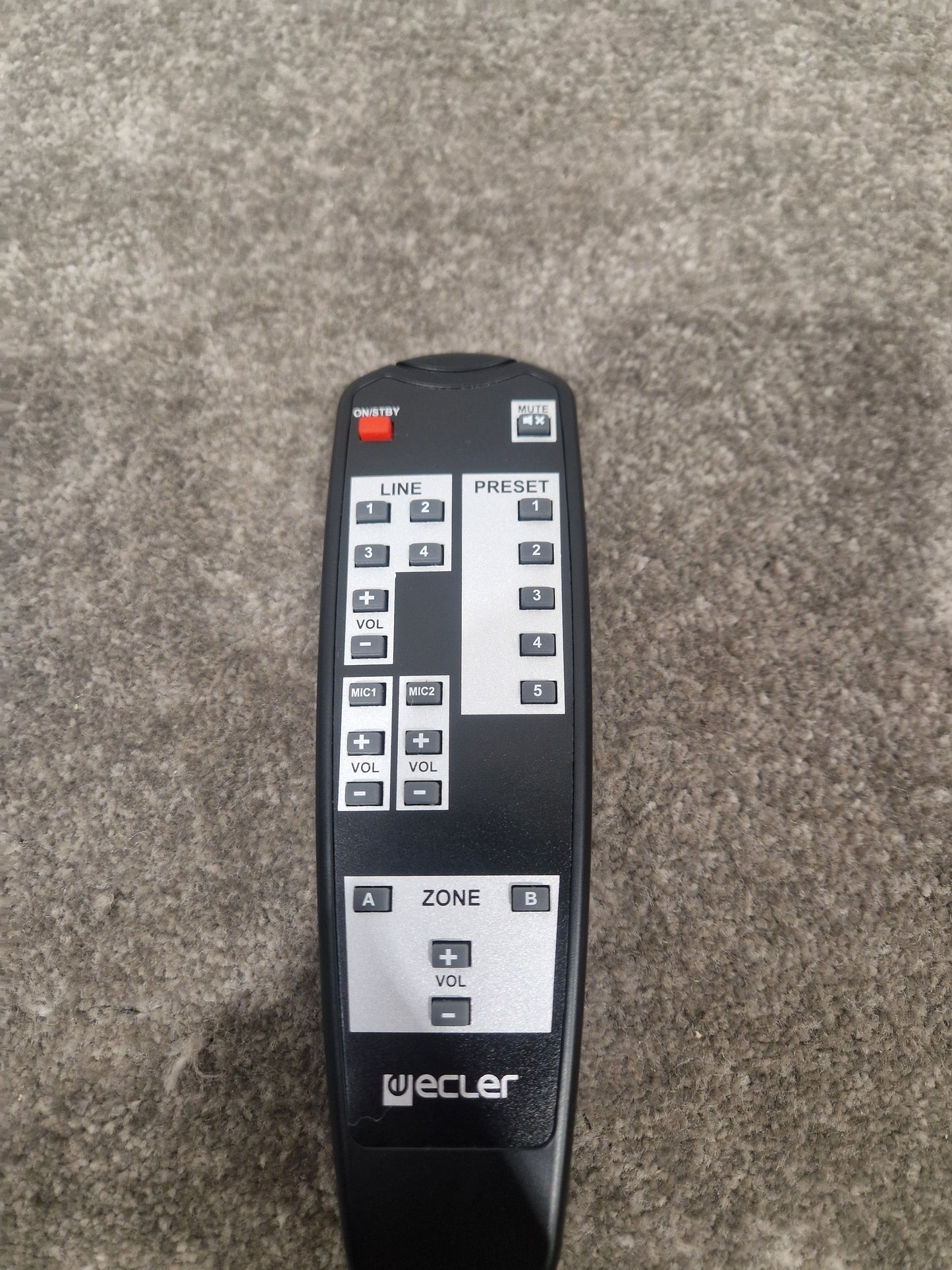 Ecler DUO-NET Player Remote Control - Advanced Audio Management - Excellent