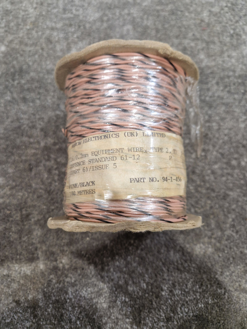 Arrow Electronics 16/0.2mm Equipment Wire Pink And Black 100 Metres - High-Quality Insulation - Excellent - image 6