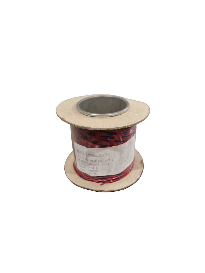 Arrow Electronics 16/0.2mm Equipment Wire Type 2 Red And Blue 100 Metres - Versatile Wiring Solution - Excellent - image 1
