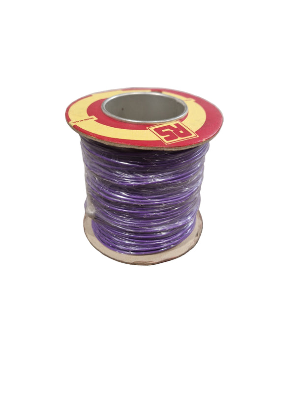 RS 16/0.2mm Equipment Wire Type 2 Violet 100 Metres - High Flexibility - Excellent