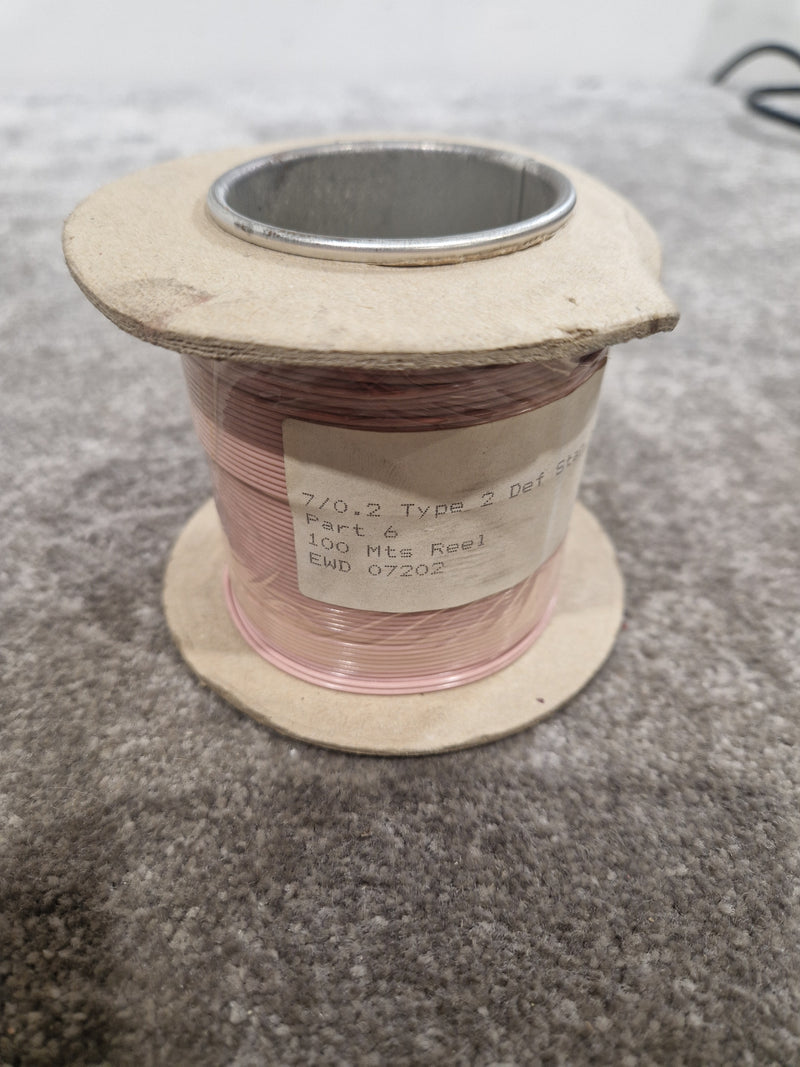 Def Spec 7/0.2mm Equipment Wire Type 2 Pink 100 Metres - Durable Insulation - Excellent - image 6