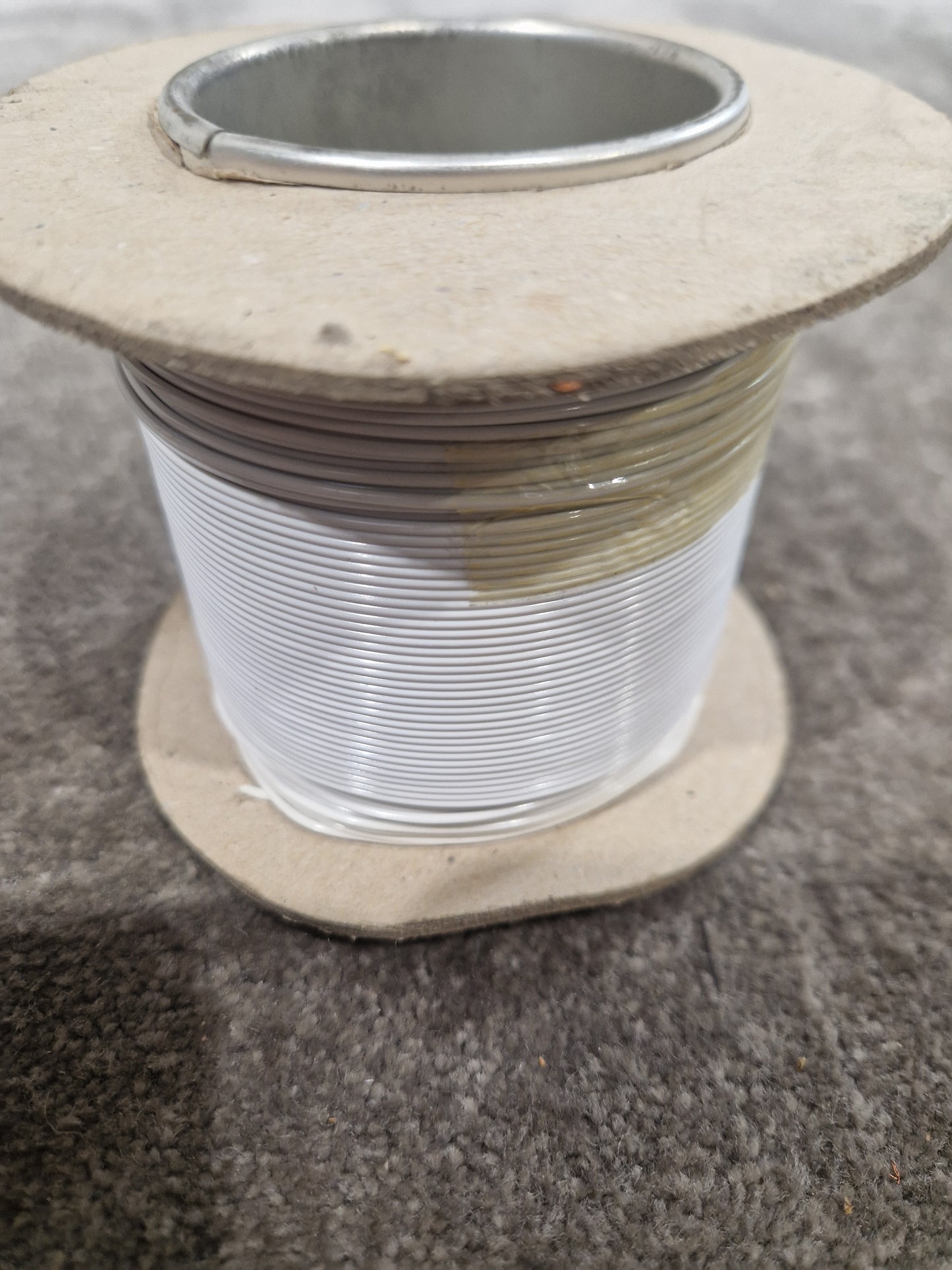 Unbranded 7/0.2mm Equipment Wire Type 2 White 100 Metres - Multi-Purpose Cable - Excellent