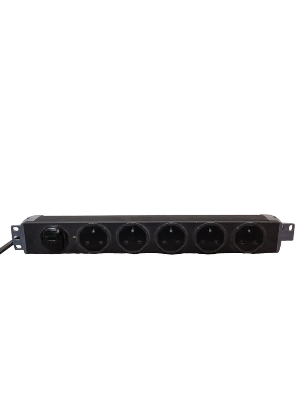 Aphel Limited MM3 19 Inch 3 Metres SWN-5W N Extension Lead 5 Gang - Heavy-Duty Power Strip - Excellent