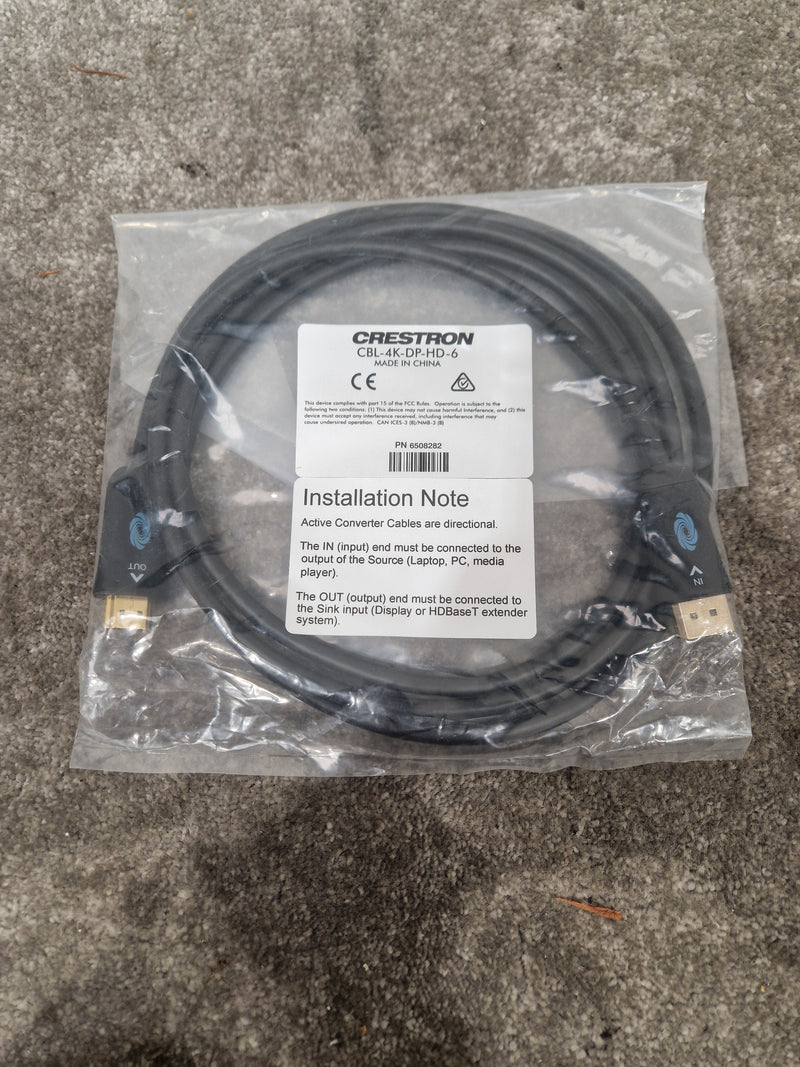 6 Crestron HDMI Cables - High-Speed Connectivity - Excellent - image 3