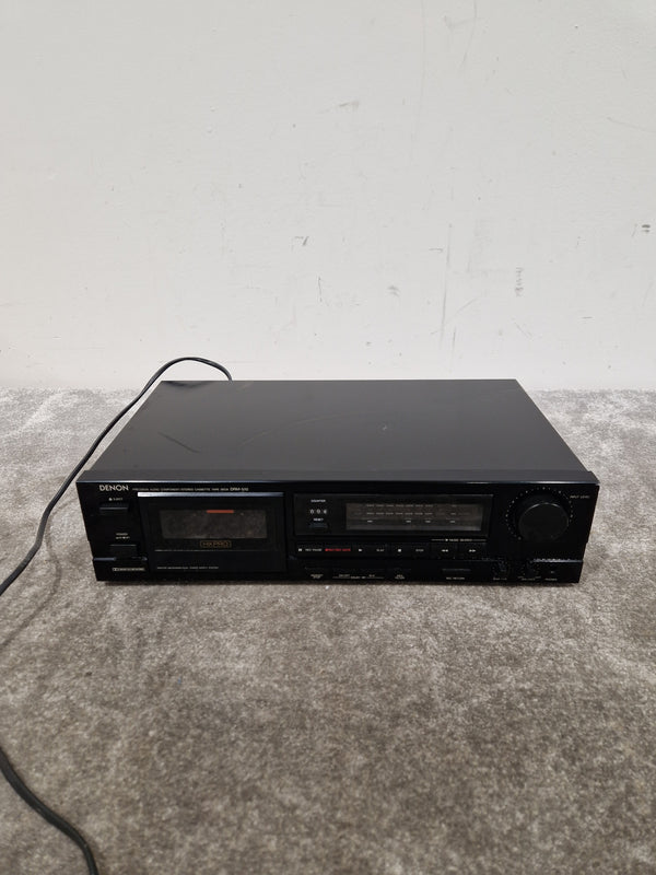 Denon DRM-510 - Cassette Deck Recorder - Very Good w/ Power Supply