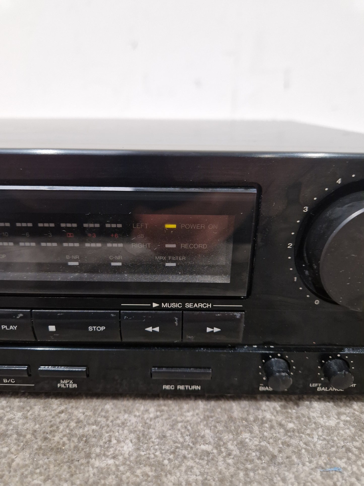 Denon DRM-510 - Cassette Deck Recorder - Very Good w/ Power Supply