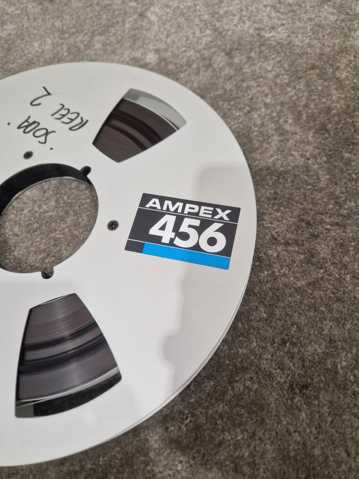 Soda – Britpop Band Collectible “Westside Studio Master Side 2” on Ampex 456 Reel – Very Good w/ Box & Studio Log