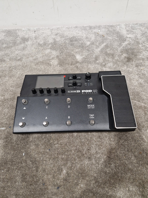 Line 6 Pod GO Wireless - Guitar Multi-Effects Processor - Excellent w/ Original Box & Power Supply
