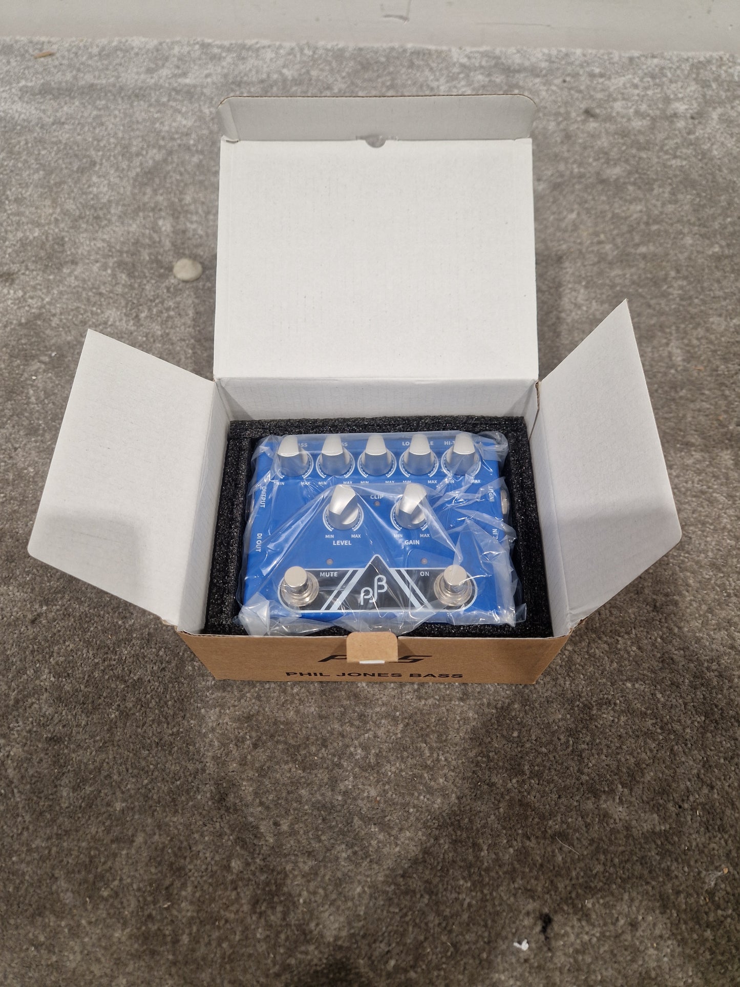 Phil Jones Bass PE5 Preamp - 5-Band EQ Control - Open Box