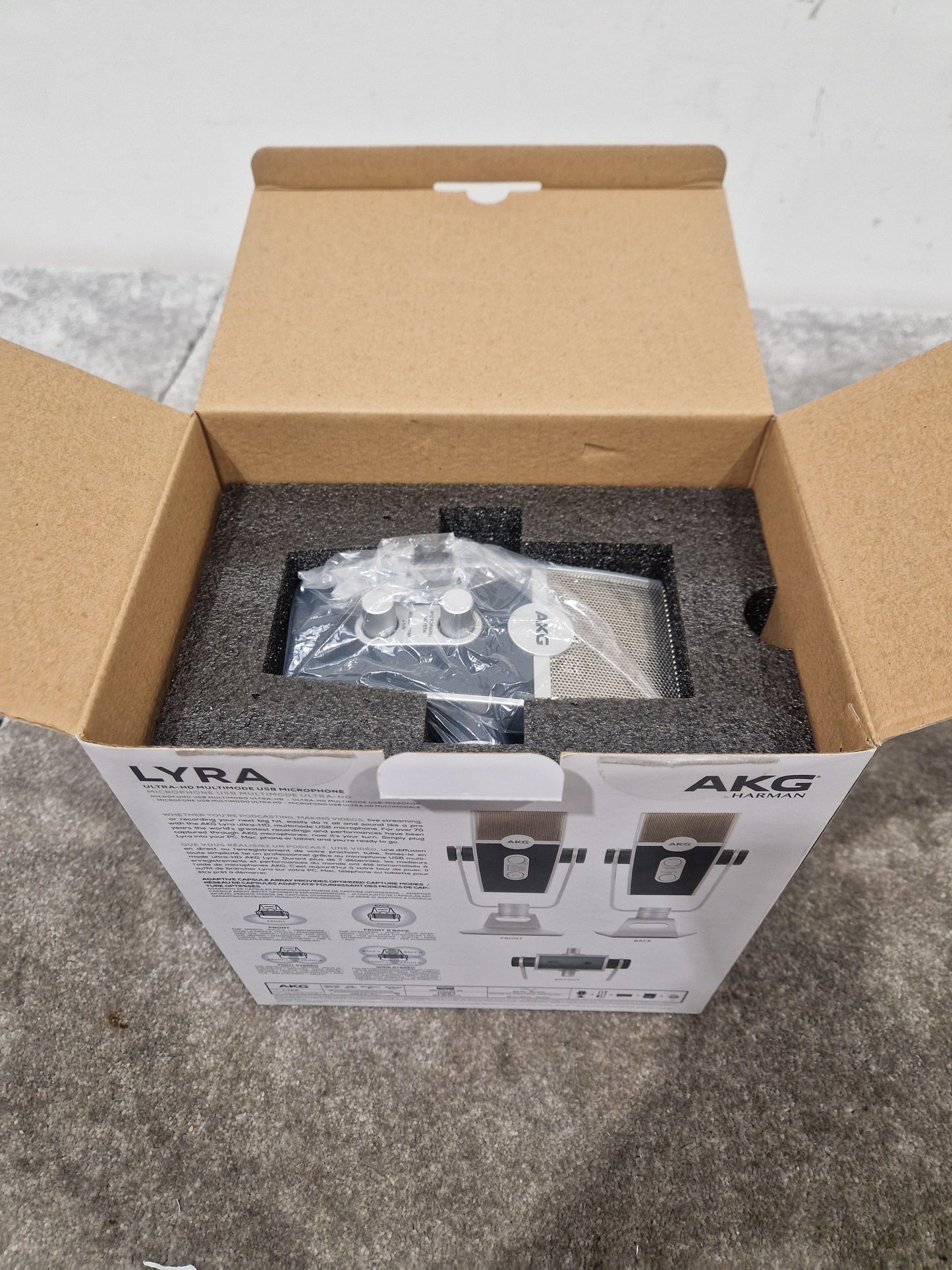 AKG Lyra - USB Condenser Microphone - Excellent w/ Original Box